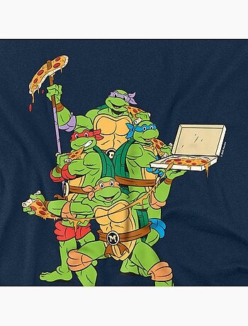 T-shirt pizza party - les tortues ninja