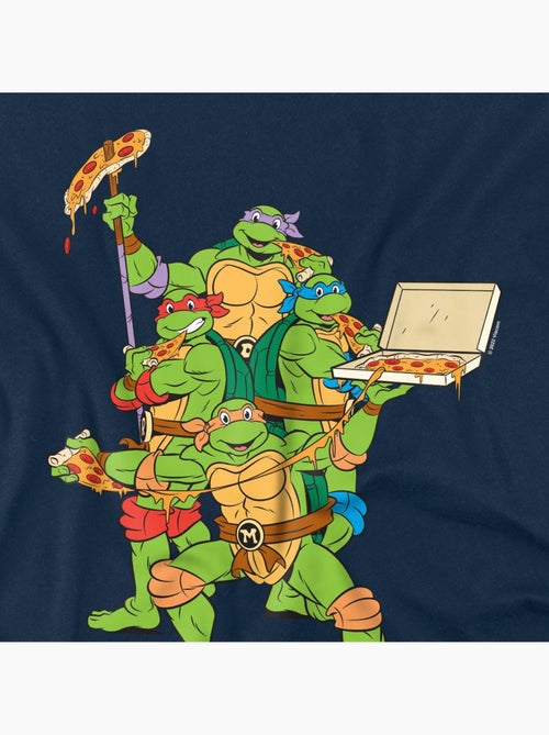 T-shirt pizza party - les tortues ninja - Kiabi