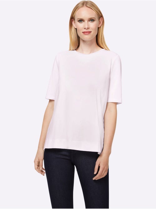 T-shirt Plissé élasthanne - Taille Standard - Helline - Kiabi