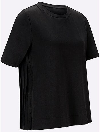 T-shirt Plissé élasthanne - Taille Standard - Helline