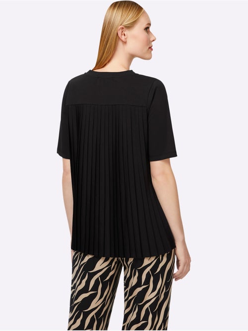 T-shirt Plissé élasthanne - Taille Standard - Helline - Kiabi