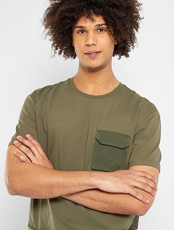 T-shirt poche poitrine