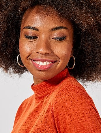 T-shirt pointelle - Kiabi