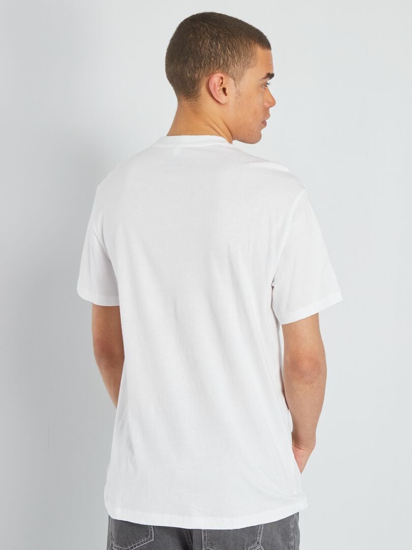 T-shirt 'Pokémon' à col rond blanc - Kiabi