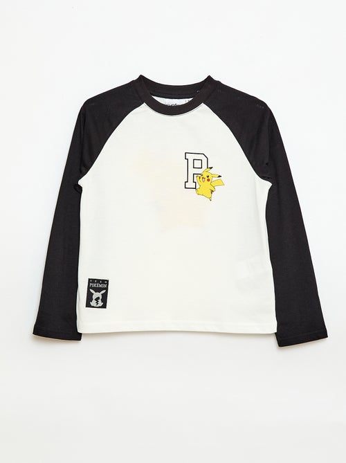 T-shirt 'Pokémon' à manches longues - Kiabi