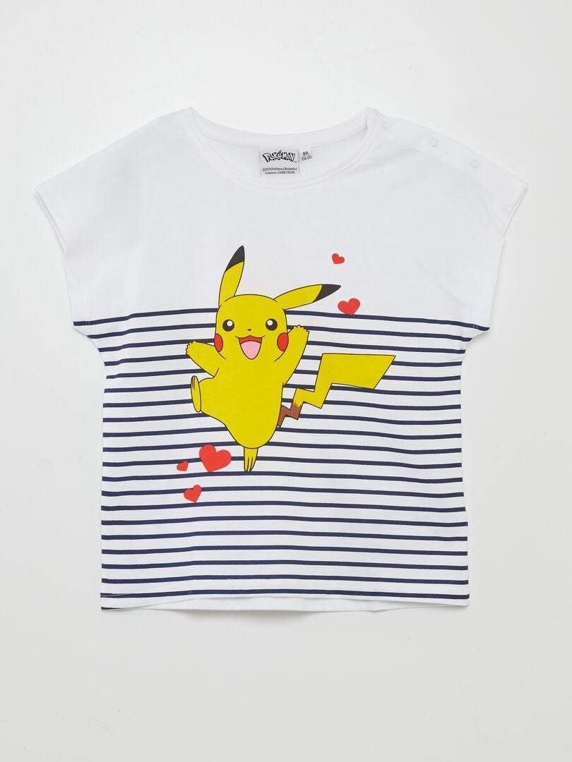 Tee shirt best sale pikachu kiabi