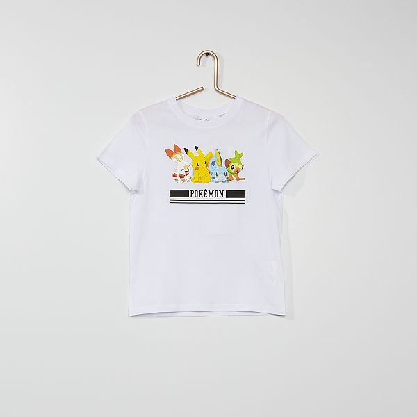T Shirt Pokemon Garcon Blanc Kiabi 9 00 T Shirt Pokemon Garcon Blanc Kiabi 9 00
