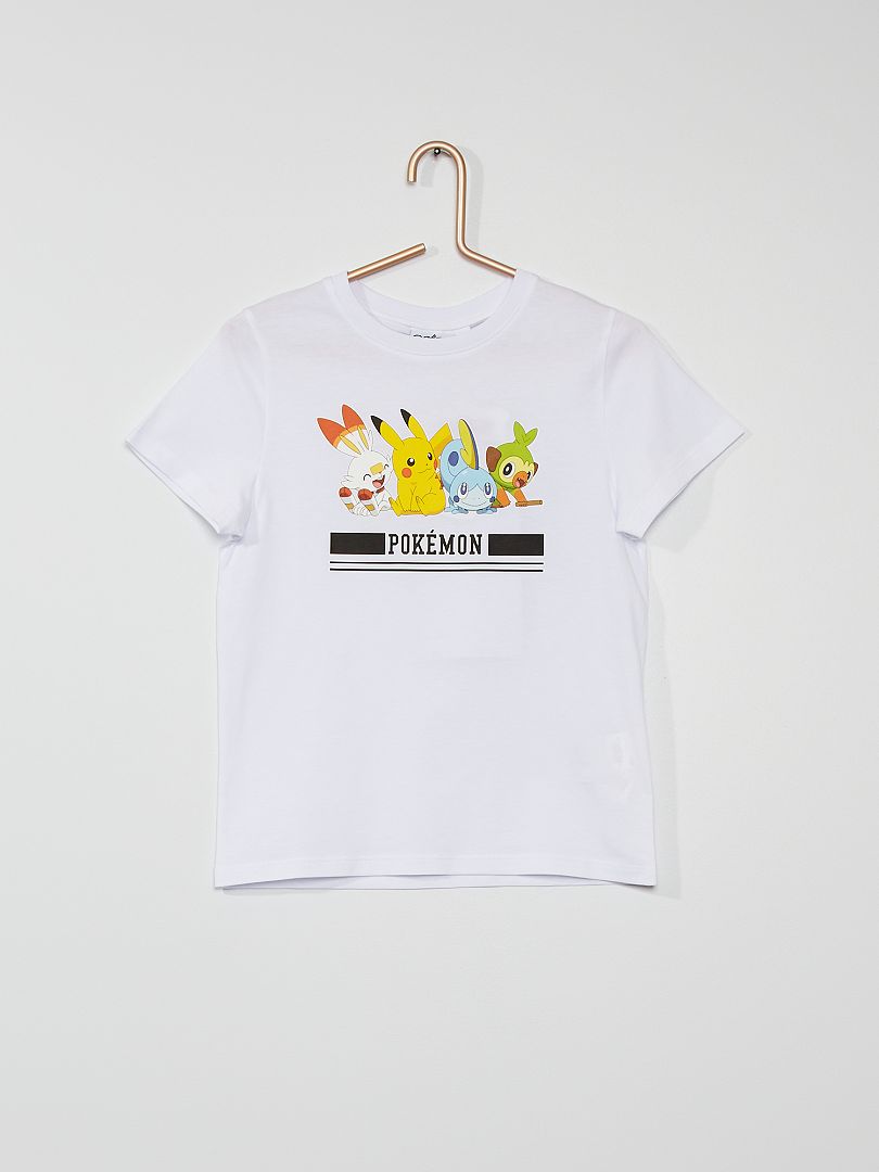 T-shirt 'Pokémon' blanc - Kiabi