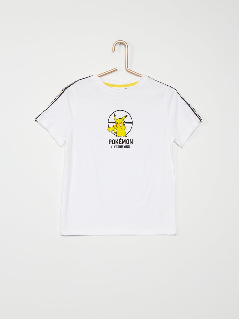 T-shirt 'Pokémon' blanc - Kiabi