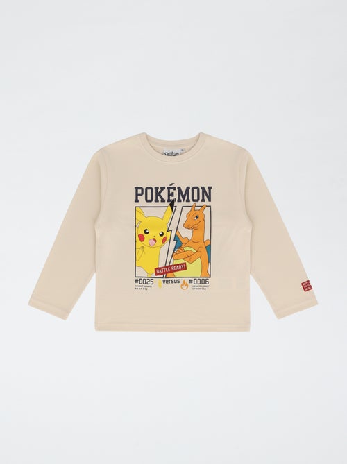 T-shirt 'Pokémon' imprimé à manches courtes - Kiabi