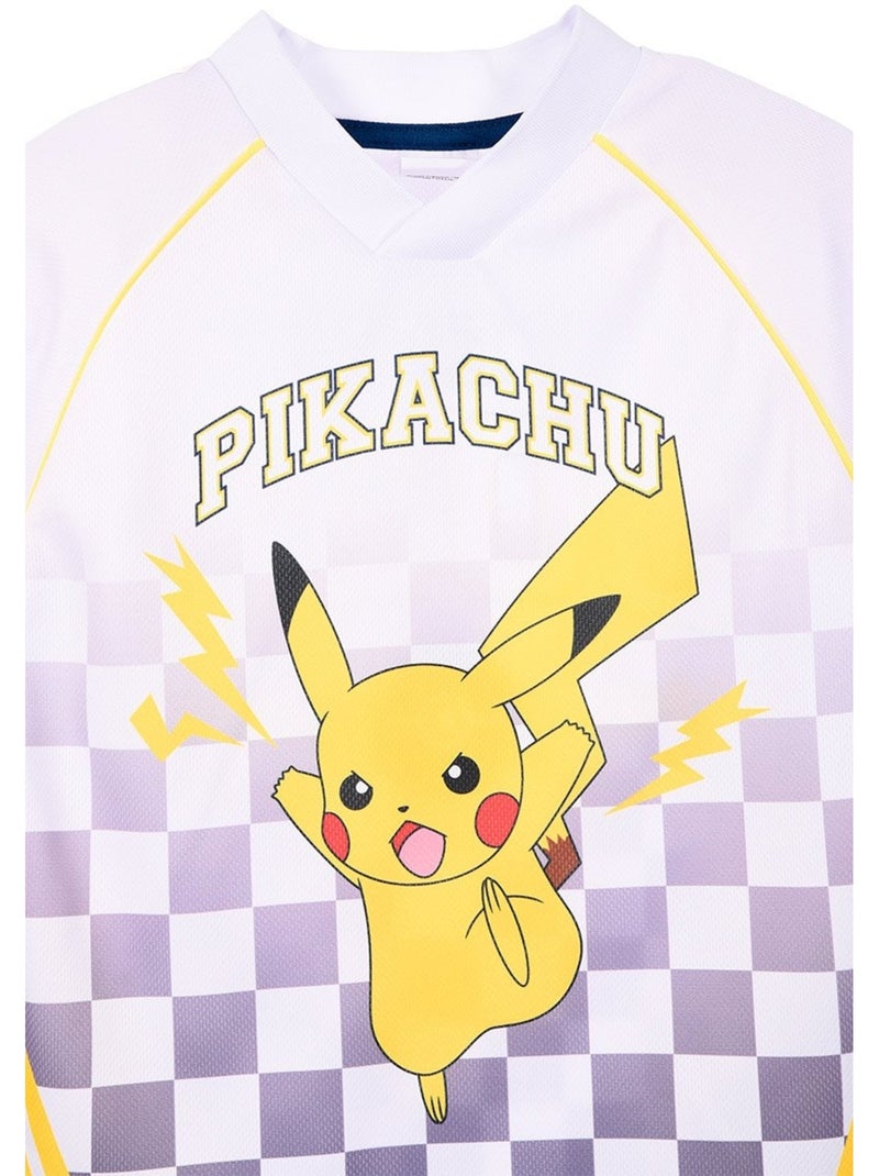 T-Shirt Pokemon| Licence Officielle Blanc - Kiabi