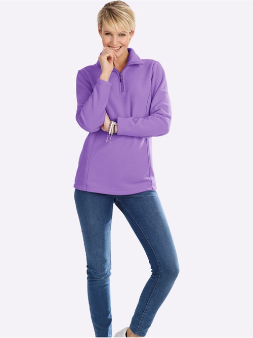 T-shirt polaire polaire moelleuse - taille standard - moda vilona - Kiabi T-shirt polaire polaire moelleuse - taille standard - moda vilona - Kiabi