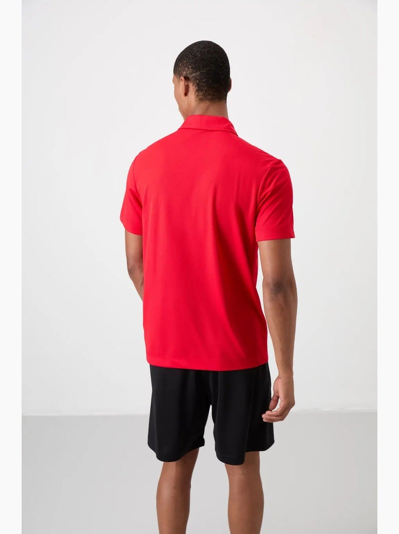 T-shirt polo homme à blocs de couleur tommy Rouge - Kiabi