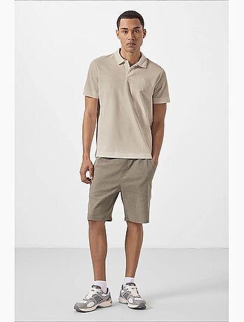 Polo coton élasthanne tommy