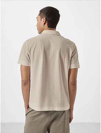 Polo coton élasthanne tommy
