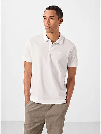 T-shirt polo homme en coton et élasthanne tommy