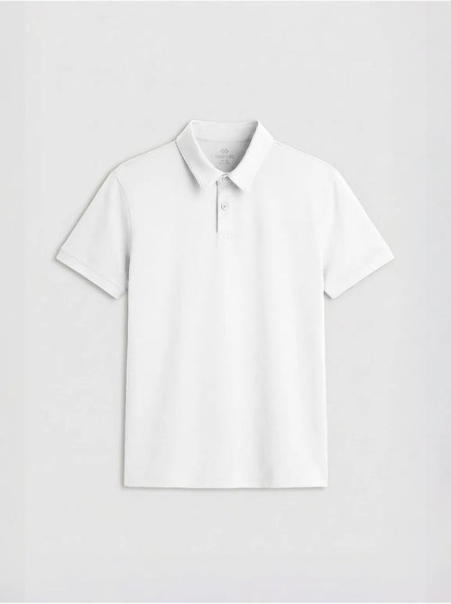 T-shirt polo homme en coton et élasthanne tommy - Kiabi