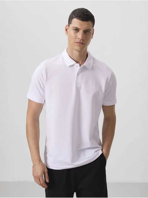 T-shirt polo homme en coton et élasthanne tommy - Kiabi