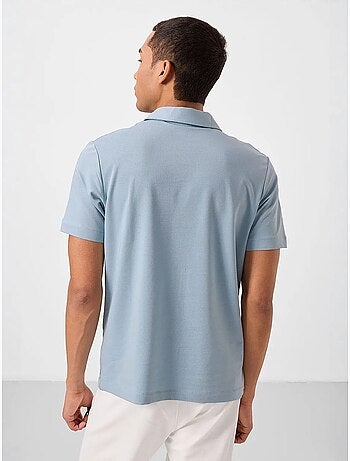 T-shirt polo homme en coton et élasthanne tommy