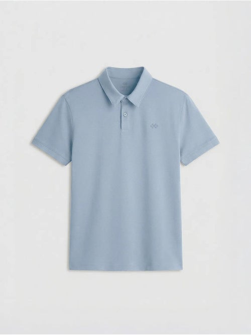 T-shirt polo homme en coton et élasthanne tommy - Kiabi T-shirt polo homme en coton et élasthanne tommy - Kiabi