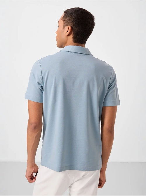 T-shirt polo homme en coton et élasthanne tommy - Kiabi T-shirt polo homme en coton et élasthanne tommy - Kiabi