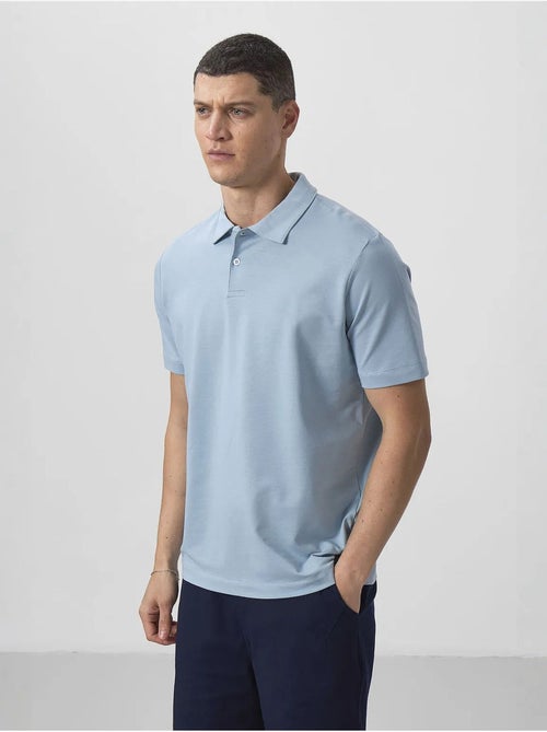 T-shirt polo homme en coton et élasthanne tommy - Kiabi