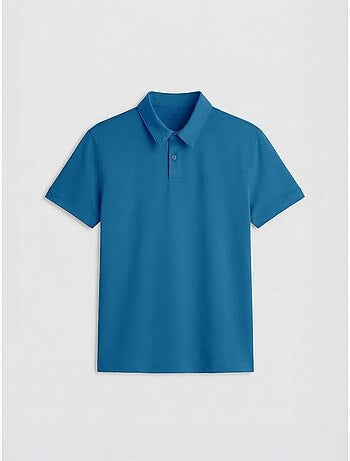 T-shirt polo homme en coton et élasthanne tommy