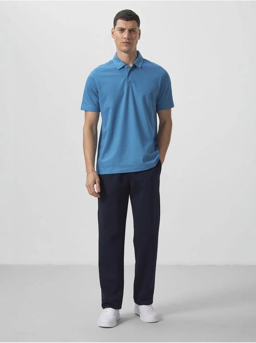 T-shirt polo homme en coton et élasthanne tommy - Kiabi T-shirt polo homme en coton et élasthanne tommy - Kiabi
