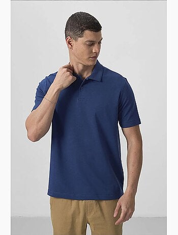 Lot de 2 polos coton élasthanne tommy