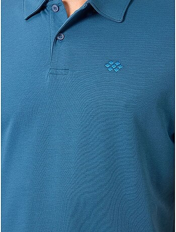 T-shirt polo homme en coton et élasthanne tommy