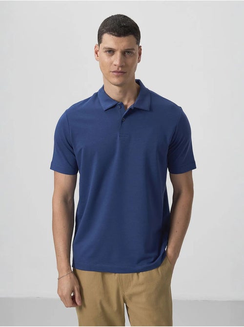 T-shirt polo homme en coton et élasthanne tommy - Kiabi