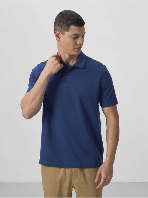 T-shirt polo homme en coton et élasthanne tommy - Kiabi
