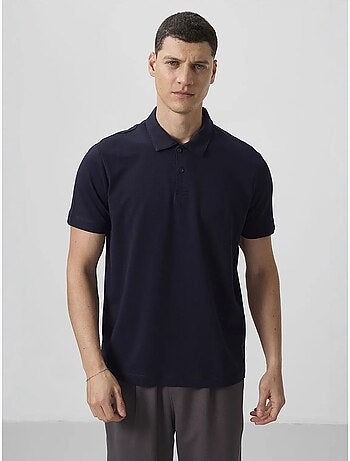 T-shirt polo homme en coton et élasthanne tommy