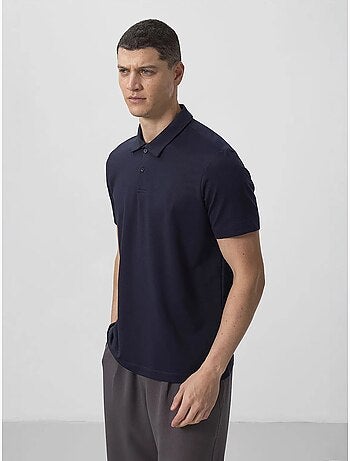 T-shirt polo homme en coton et élasthanne tommy