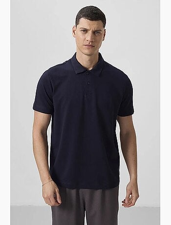 Lot de 2 polos coton élasthanne tommy