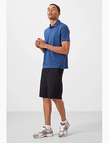 T-shirt polo homme en coton et élasthanne tommy