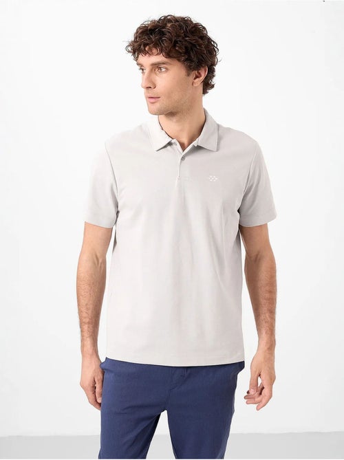 T-shirt polo homme en coton et élasthanne tommy - Kiabi T-shirt polo homme en coton et élasthanne tommy - Kiabi