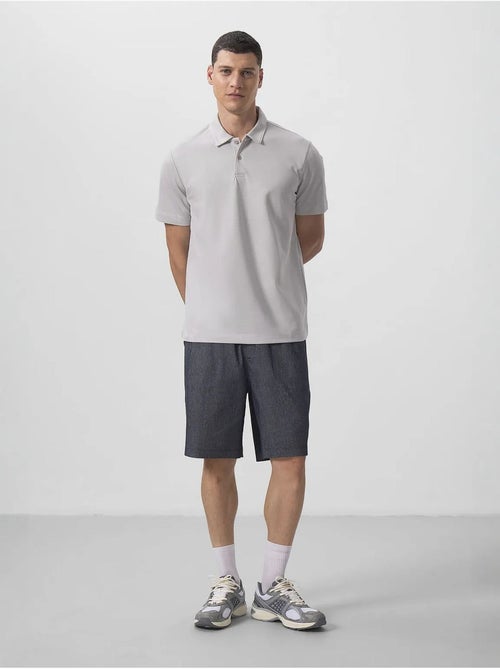T-shirt polo homme en coton et élasthanne tommy - Kiabi T-shirt polo homme en coton et élasthanne tommy - Kiabi