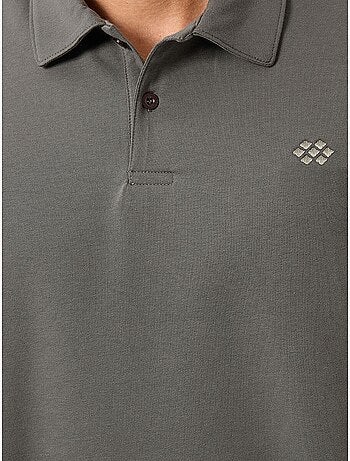 T-shirt polo homme en coton et élasthanne tommy