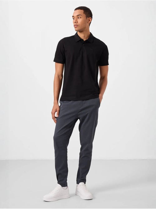 T-shirt polo homme en coton et élasthanne tommy - Kiabi T-shirt polo homme en coton et élasthanne tommy - Kiabi