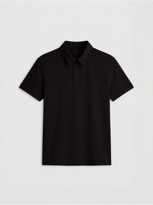 T-shirt polo homme en coton et élasthanne tommy - Kiabi T-shirt polo homme en coton et élasthanne tommy - Kiabi