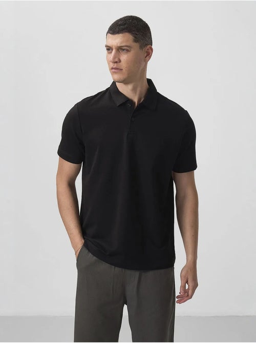 T-shirt polo homme en coton et élasthanne tommy - Kiabi T-shirt polo homme en coton et élasthanne tommy - Kiabi