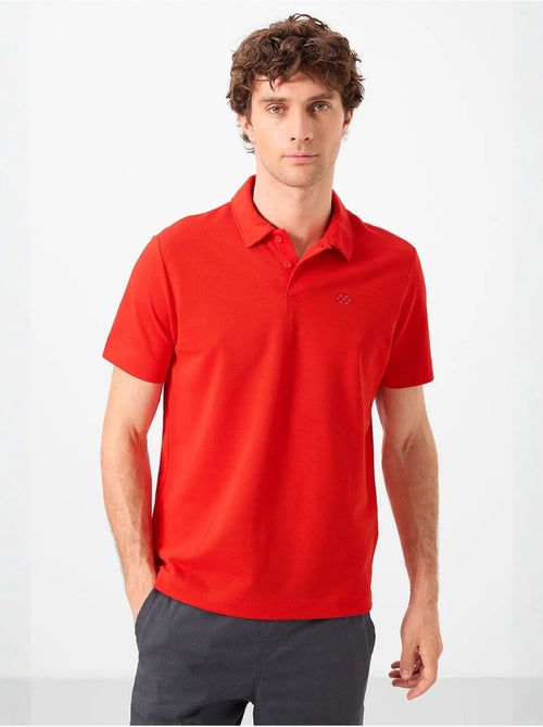 T-shirt polo homme en coton et élasthanne tommy - Kiabi T-shirt polo homme en coton et élasthanne tommy - Kiabi