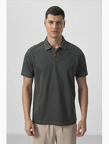 Lot de 2 polos coton élasthanne tommy
