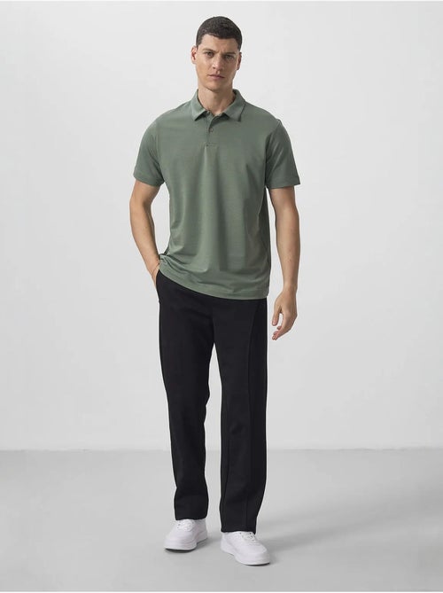 T-shirt polo homme en coton et élasthanne tommy - Kiabi T-shirt polo homme en coton et élasthanne tommy - Kiabi