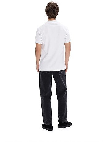 T-shirt polo homme uni giesto