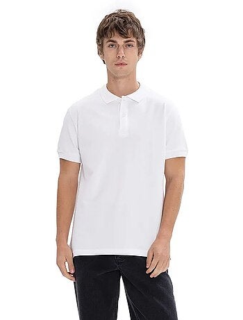 T-shirt polo homme uni giesto
