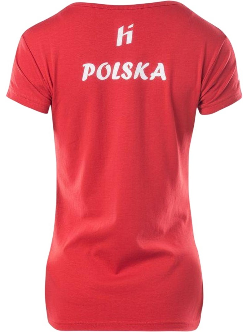 T-shirt pologne fan - huari Rouge - Kiabi
