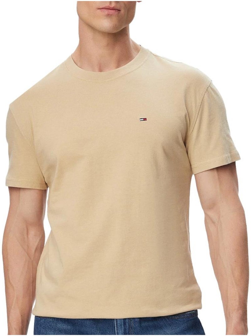 T-shirt Pomme Homme Tommy Hilfiger Beige - Kiabi