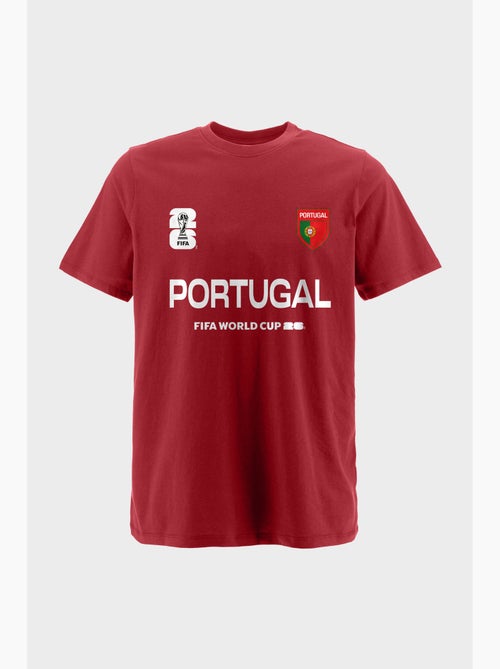 T-Shirt Portugal   | Licence Officielle FIFA World Cup 2026 - Kiabi
